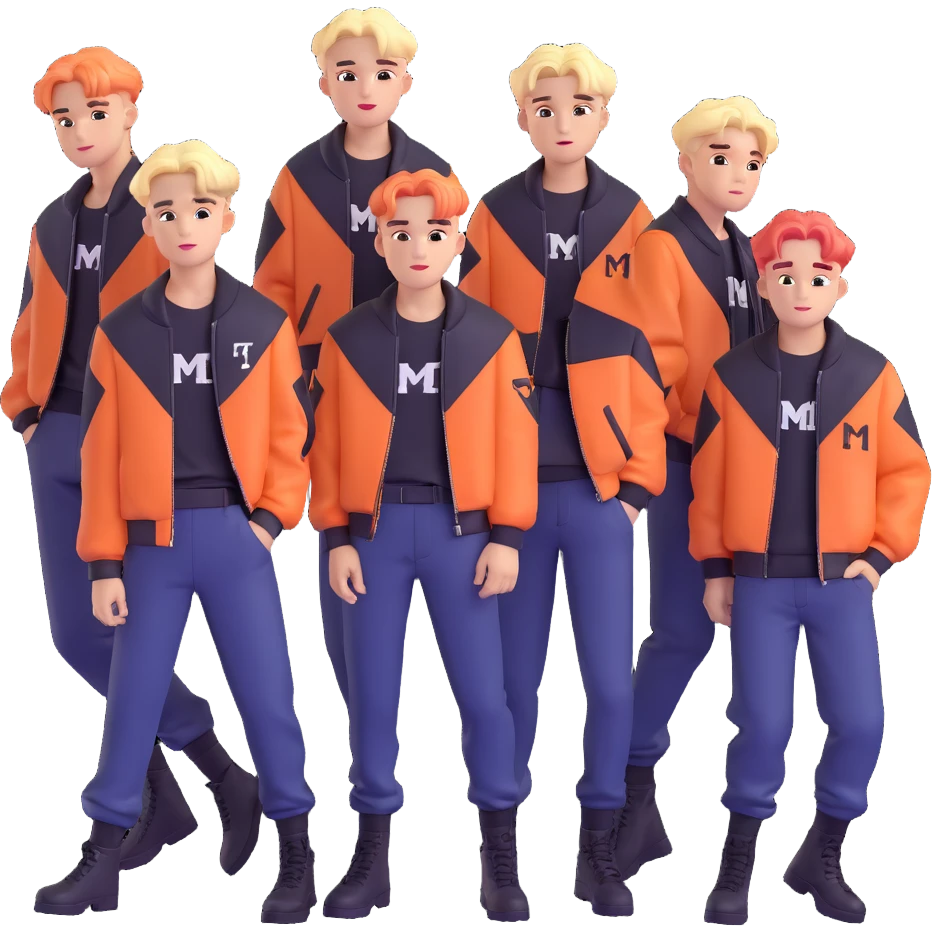Ateez Kpop boy group emoji