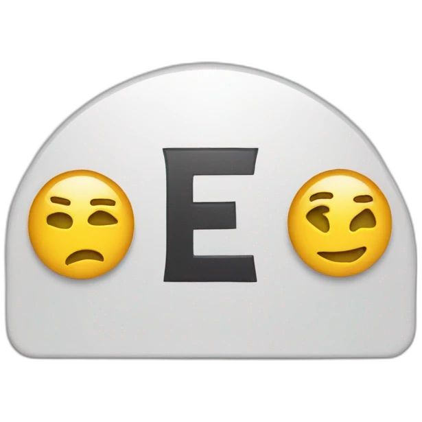 a sign with the word team but with ea crossed out and repalce with an i emoji