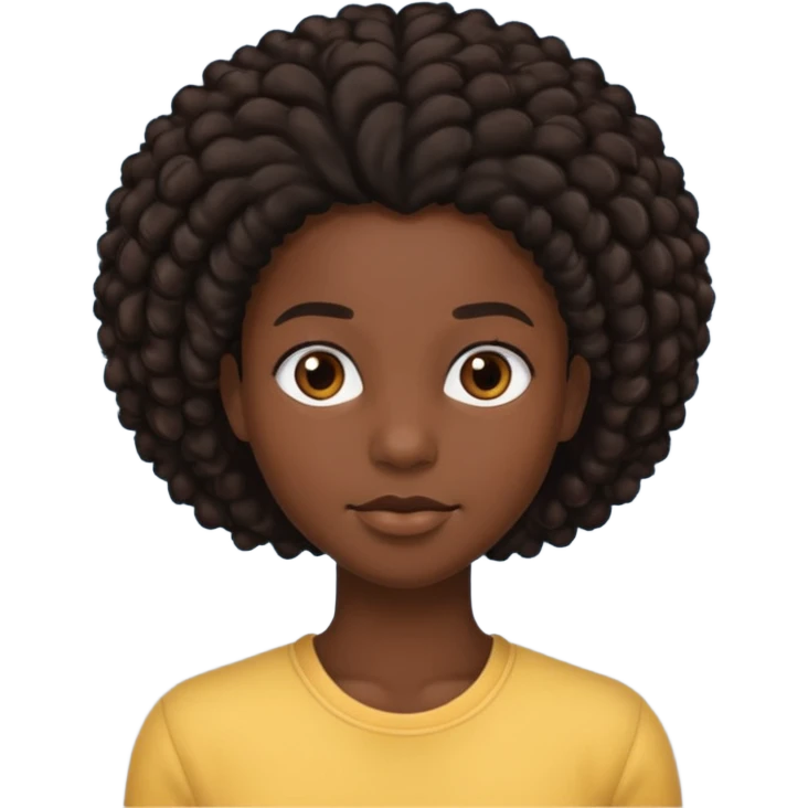 Black American  emoji