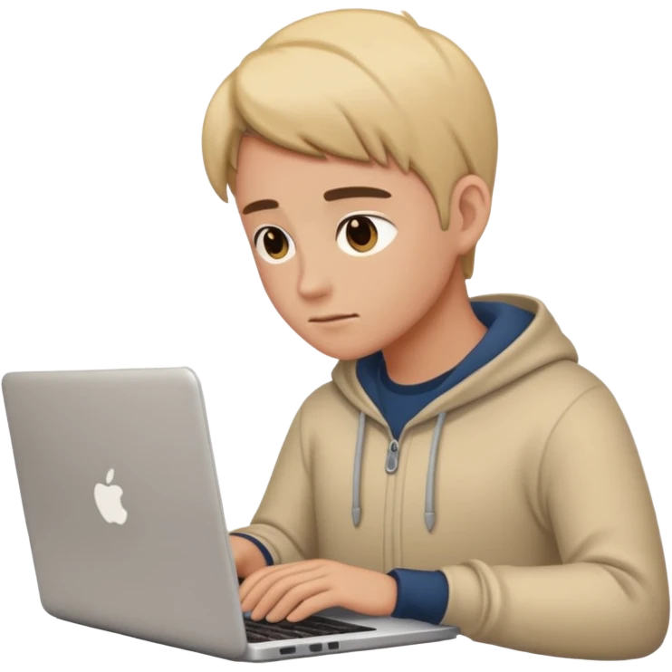 Verkaufsskript online am laptop  emoji