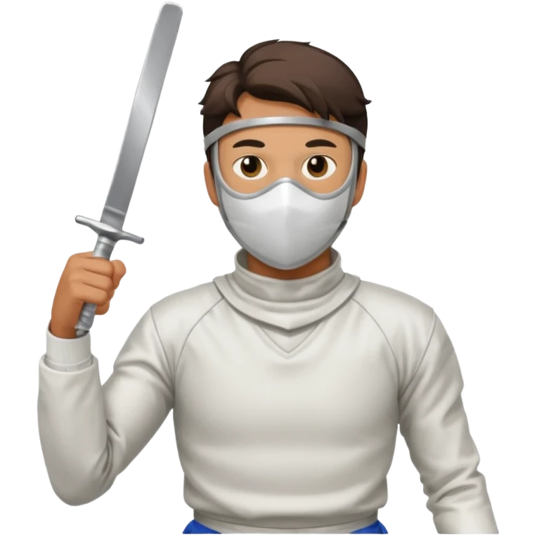 fencing man emoji