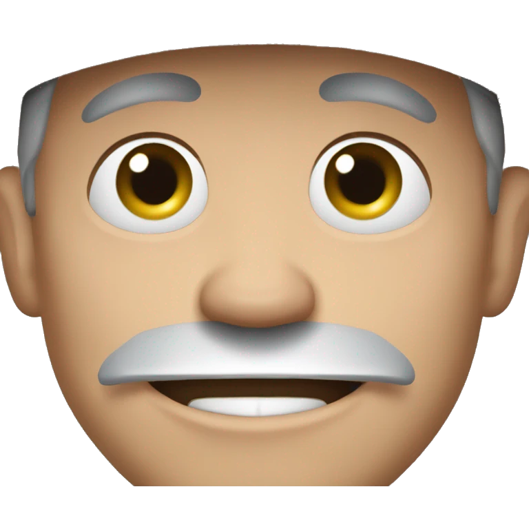cow boy with a freaky gace  emoji