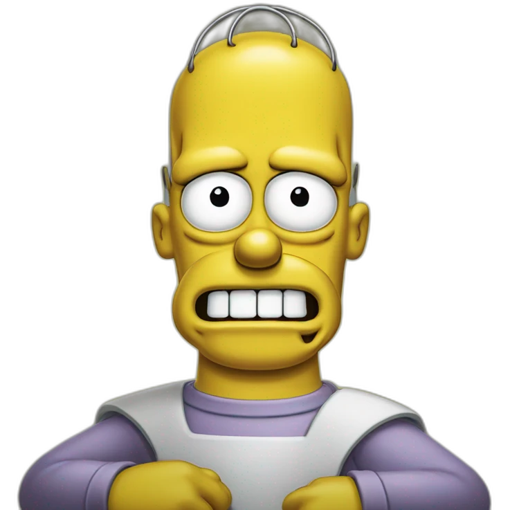 Simpson homer le con emoji