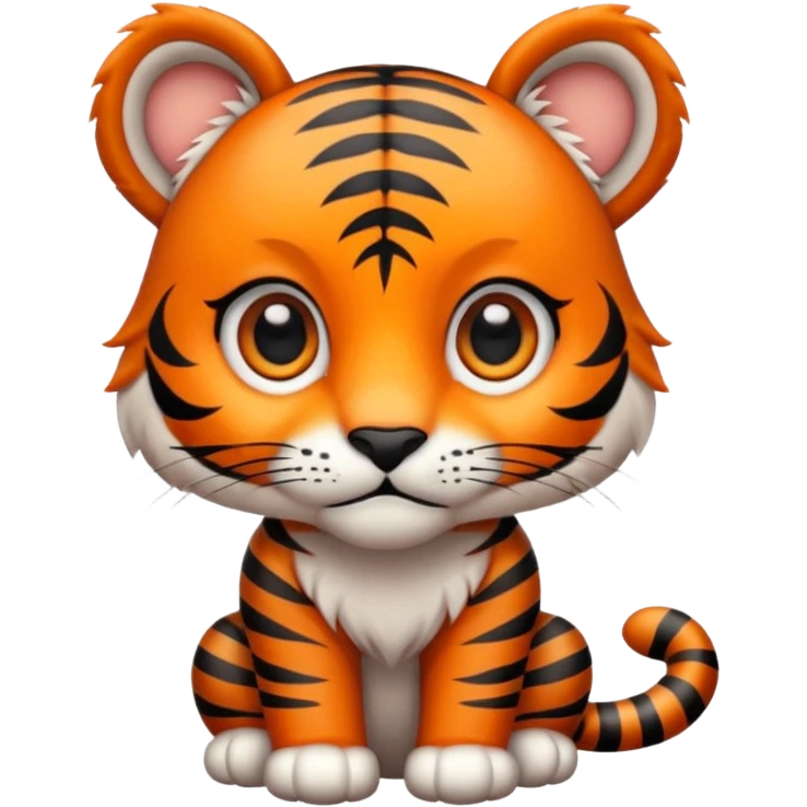 zodiac tiger cute emoji
