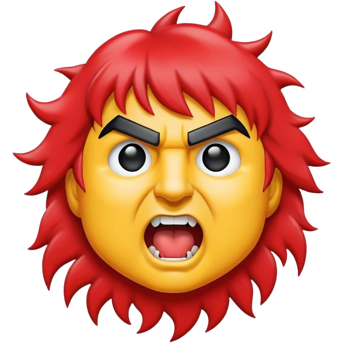 Cinematic Realistic AC/DC Pop Culture Emoji, showcasing an electrifying portrayal inspired by the legendary rock band rendered with vivid textures and energetic lighting. emoji