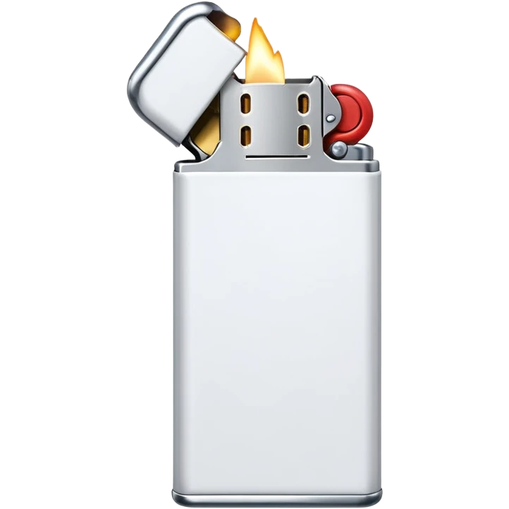 white lighter emoji