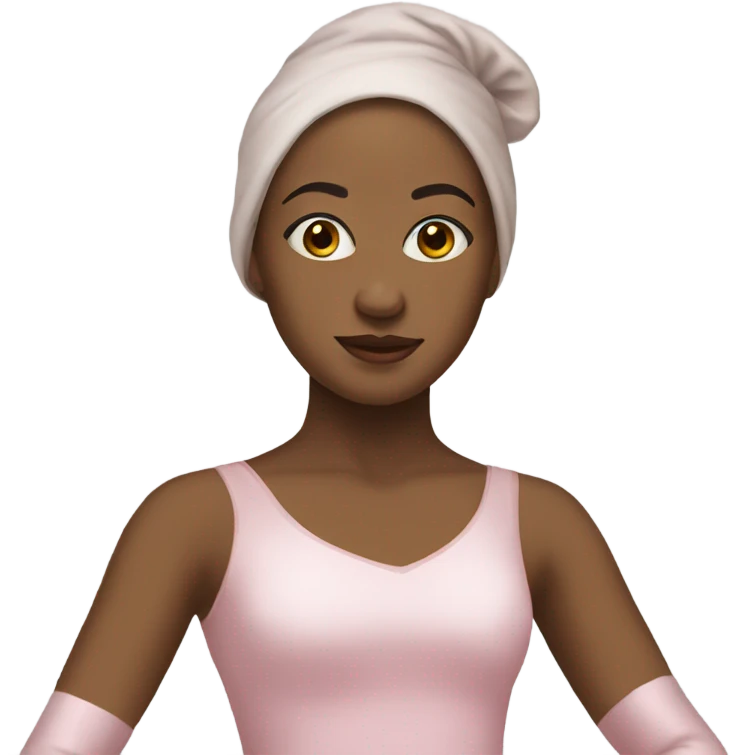 Ballerina in the hood emoji