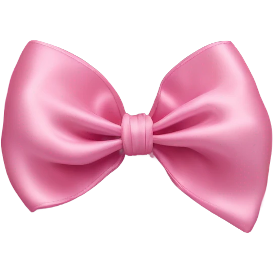 Pink bow emoji