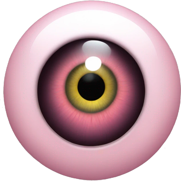 light pink evil eye  emoji