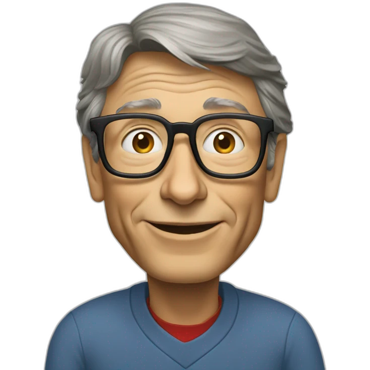 bill gates microsoft emoji