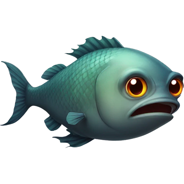evil fish emoji