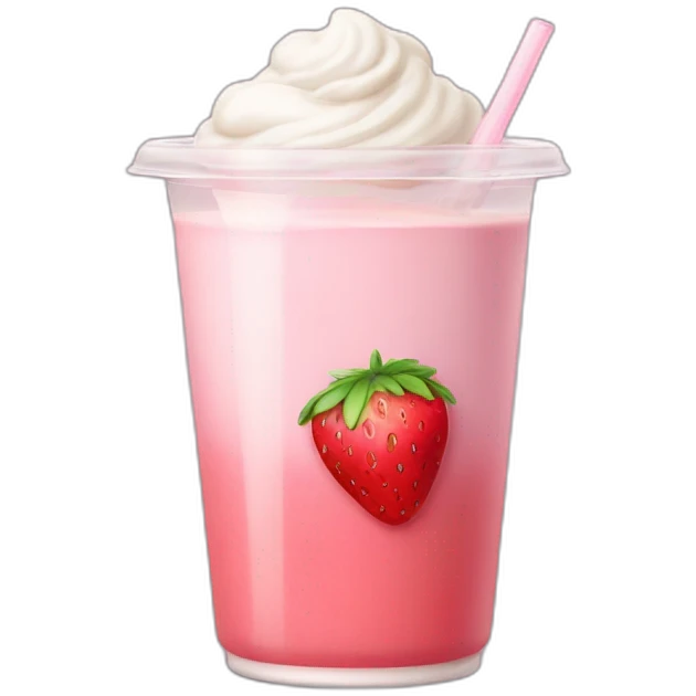 strawberry-milk-tea emoji