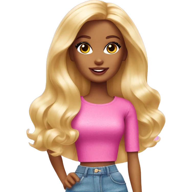 barbie girl emoji
