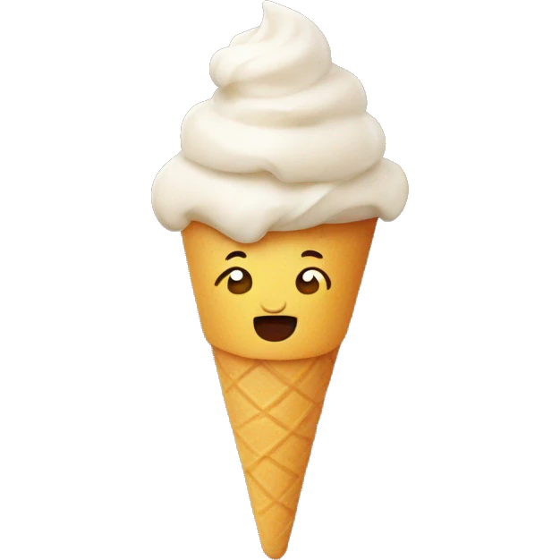 Dulce helado emoji