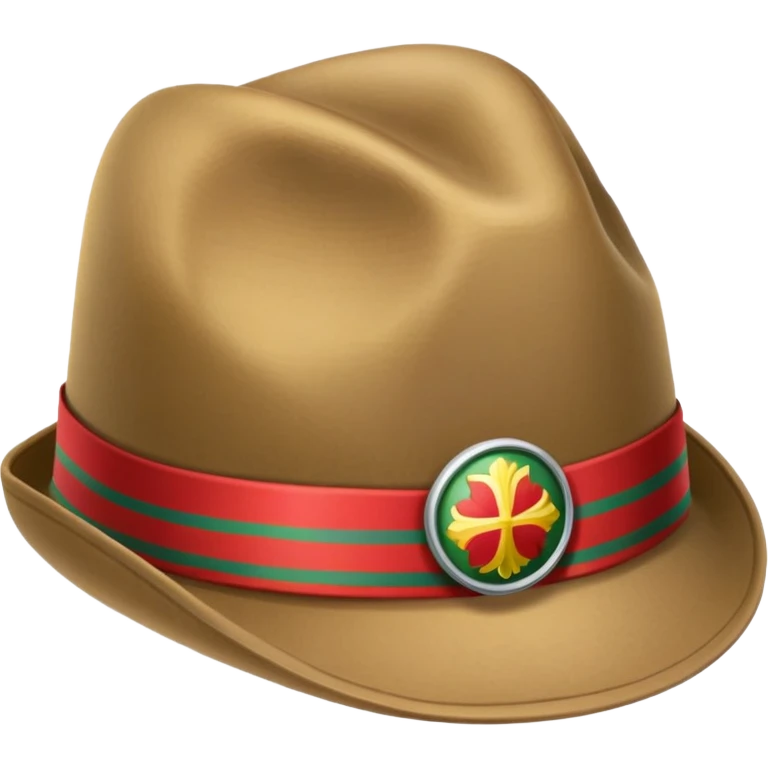 tyrolean hat emoji