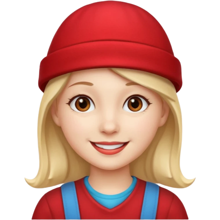 red hat girl emoji