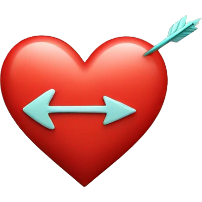 Heart with arrow through it  emoji