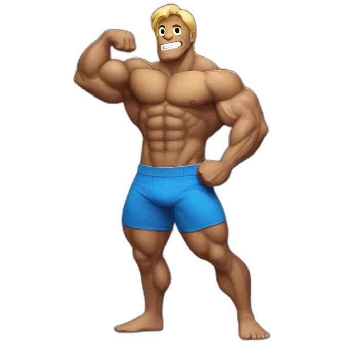 Bodybuilder emoji