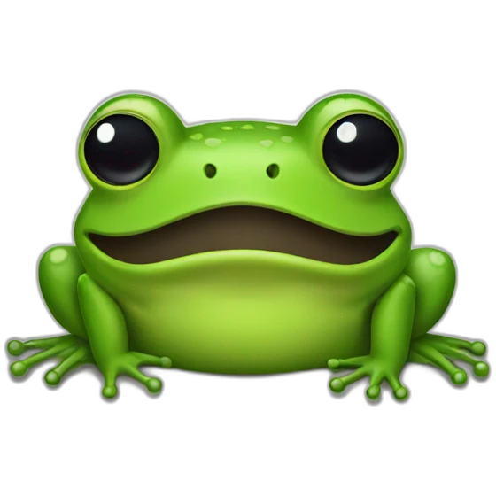 frog with mustache emoji