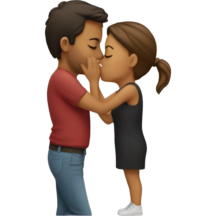 women kissing emoji