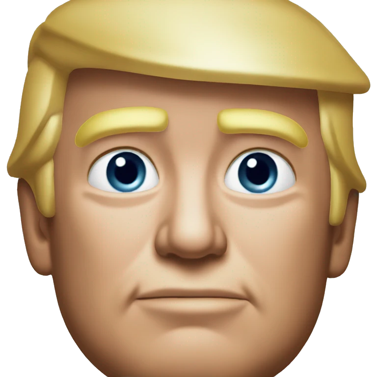 Donald trump as a emoji