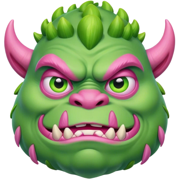 Pink ogr  emoji