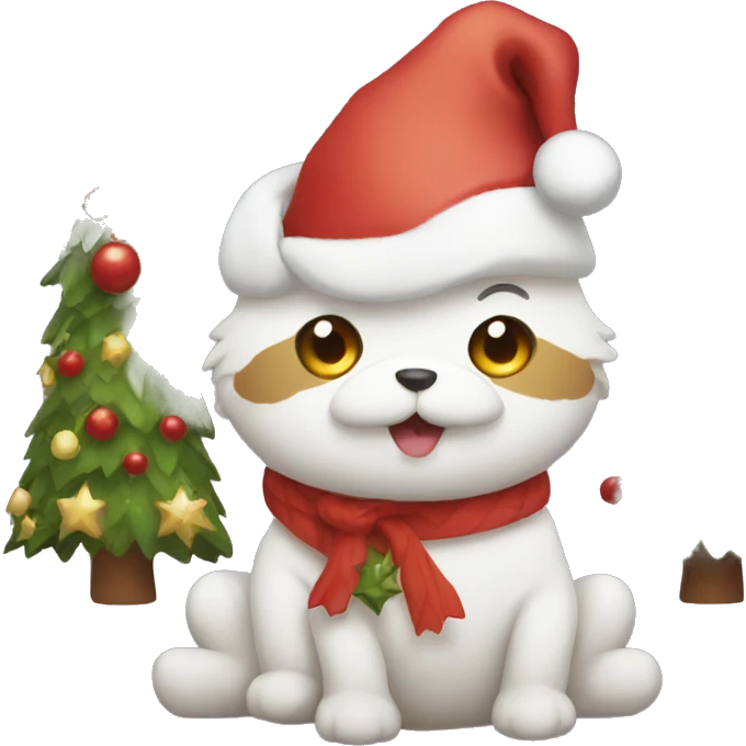 Christmas cute emoji