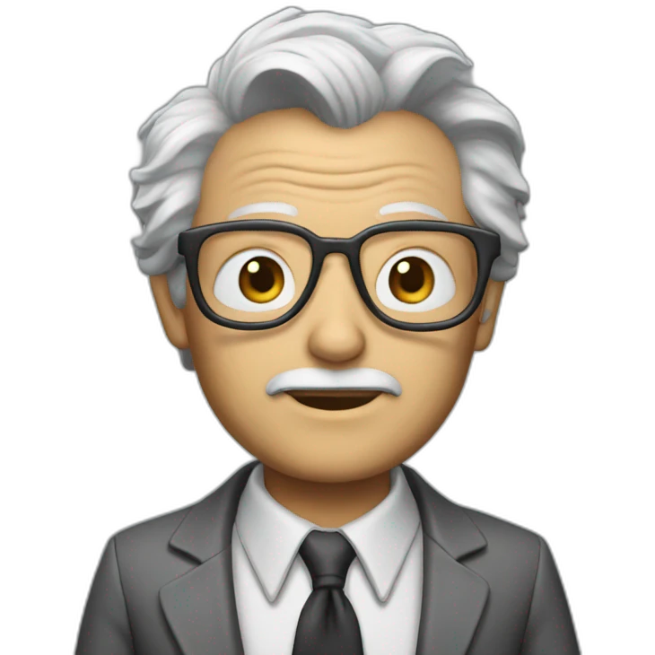 back to the future professor emoji