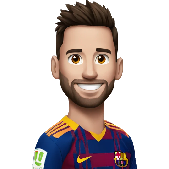Messi y cristiano  emoji