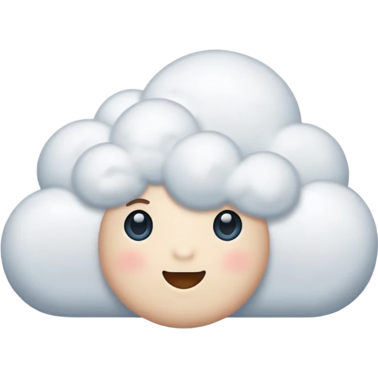 Cloudy head emoji emoji