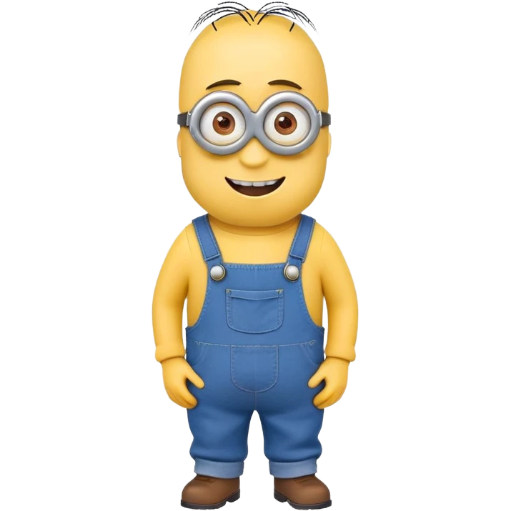 Minion Kevin character emoji
