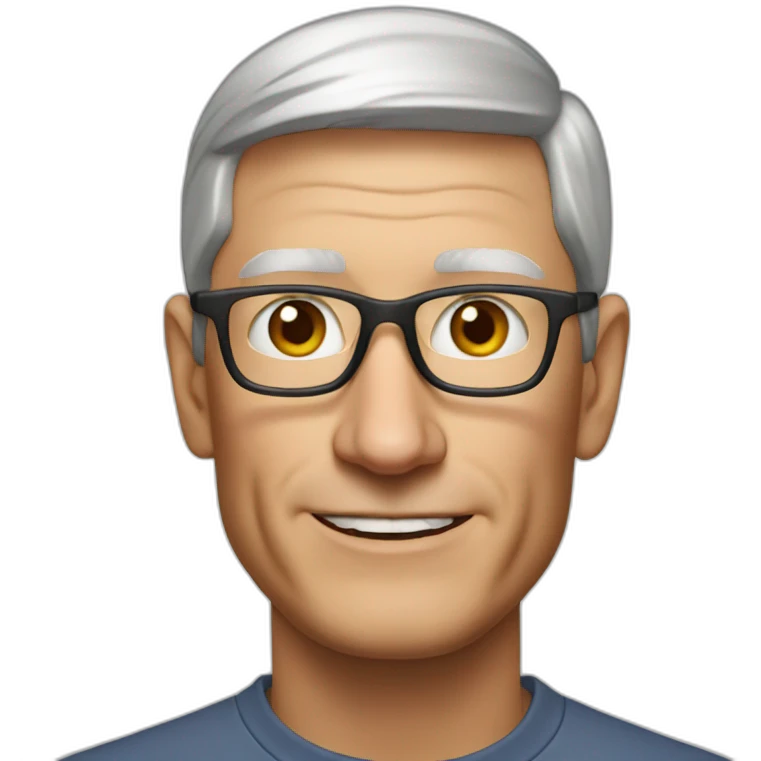 good morning tim cook emoji