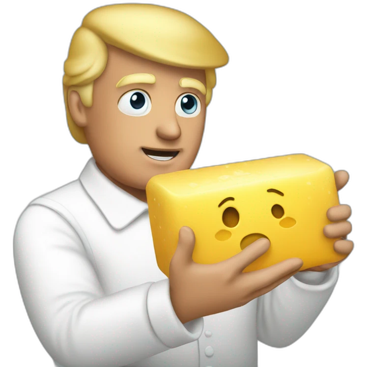 trump-holding-soap emoji