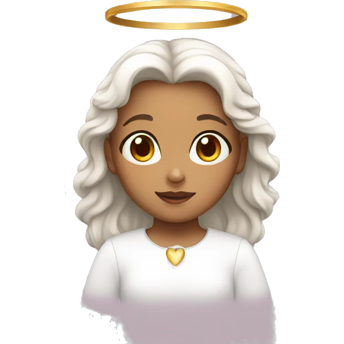 Angel girl emoji