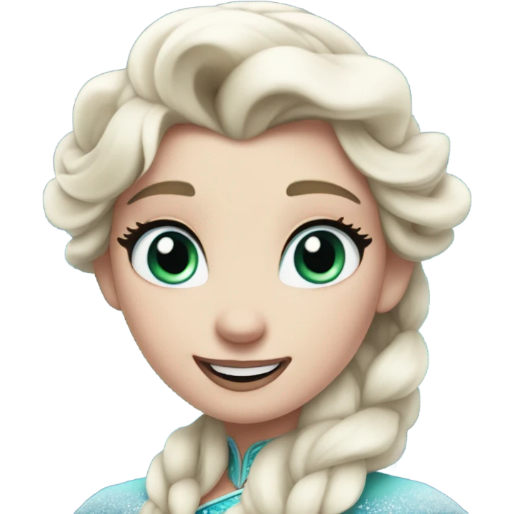 Aurora Borealis, frozen the movie theme emoji