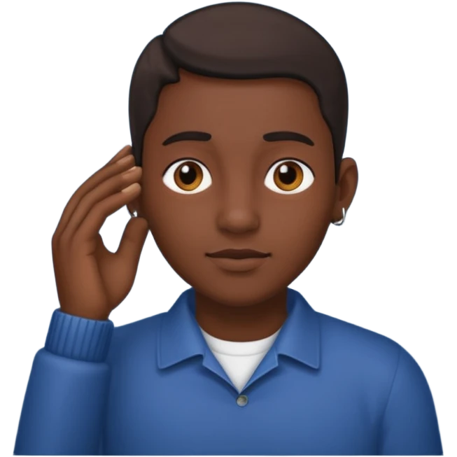 👂🏾🤏🏾 combined emoji