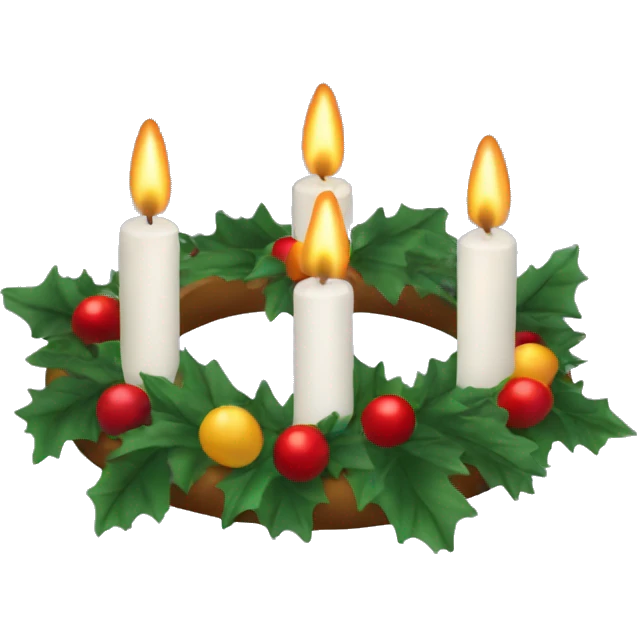 Advent Wreath emoji