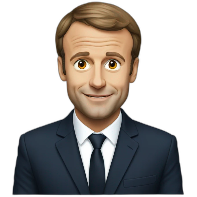 Emmanuel Macron emoji
