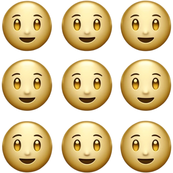 Crea varios emojis de Blessd con colores característicos y demas emoji