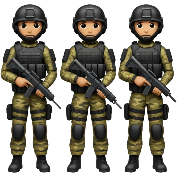 Black ops swat emoji