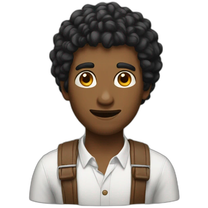 Homme fous emoji
