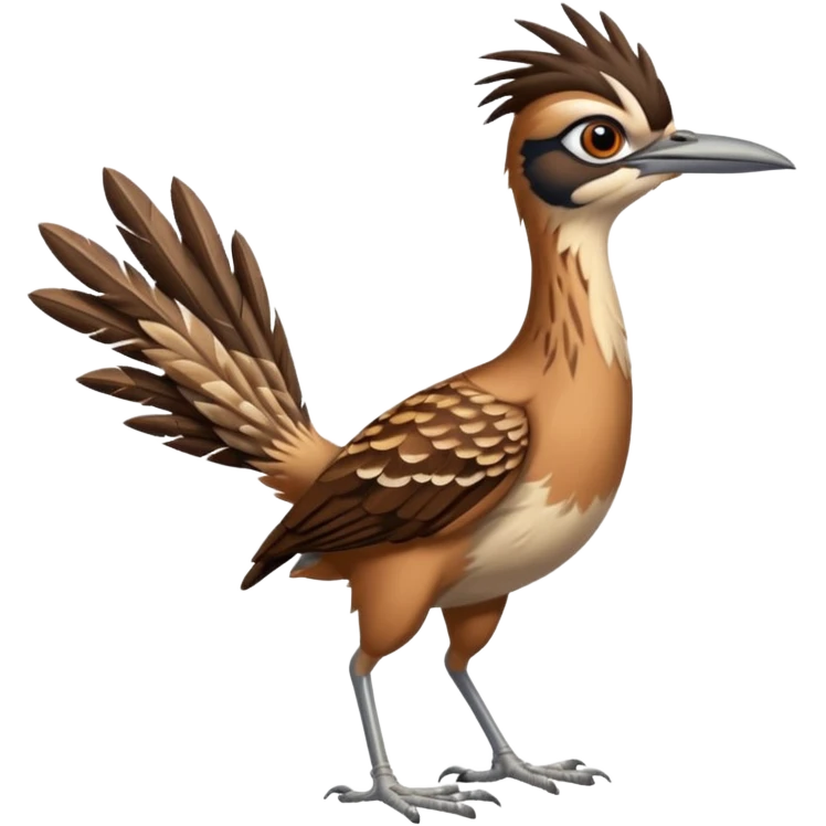 Running roadrunner emoji