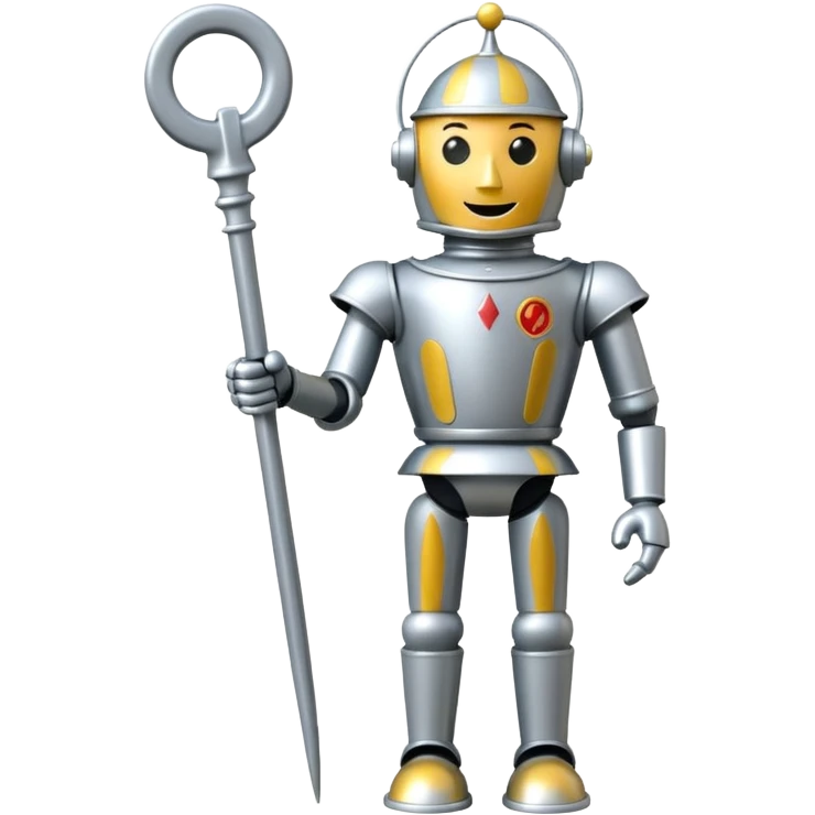 Tin Man toy emoji