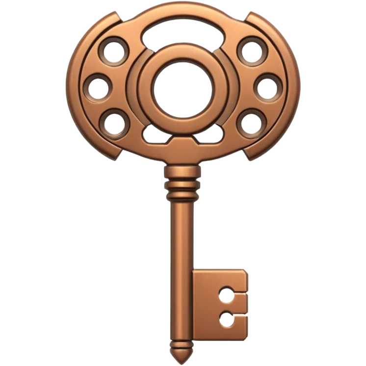 ccyber bronze key emoji
