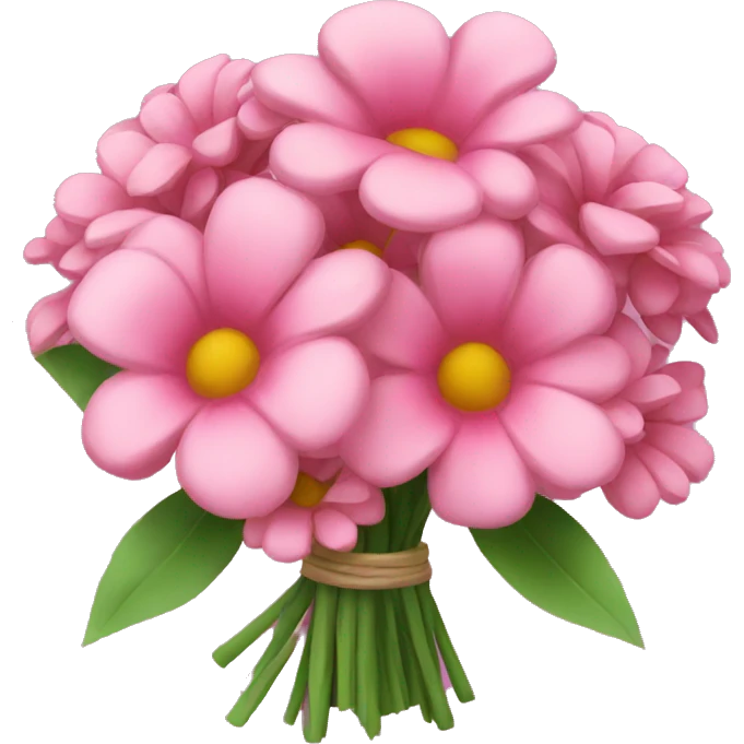 pink bouquet emoji
