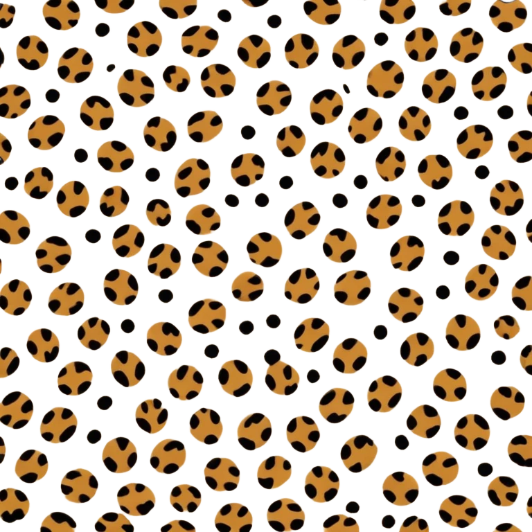 Leopard print emoji