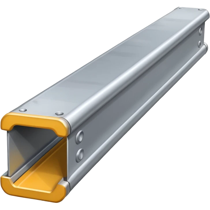 clean and industrial metal beam emoji