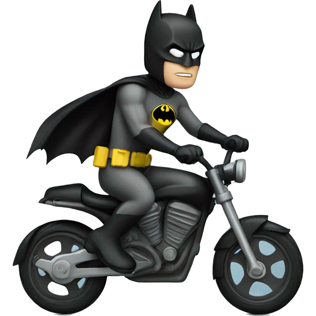 batman on bike emoji