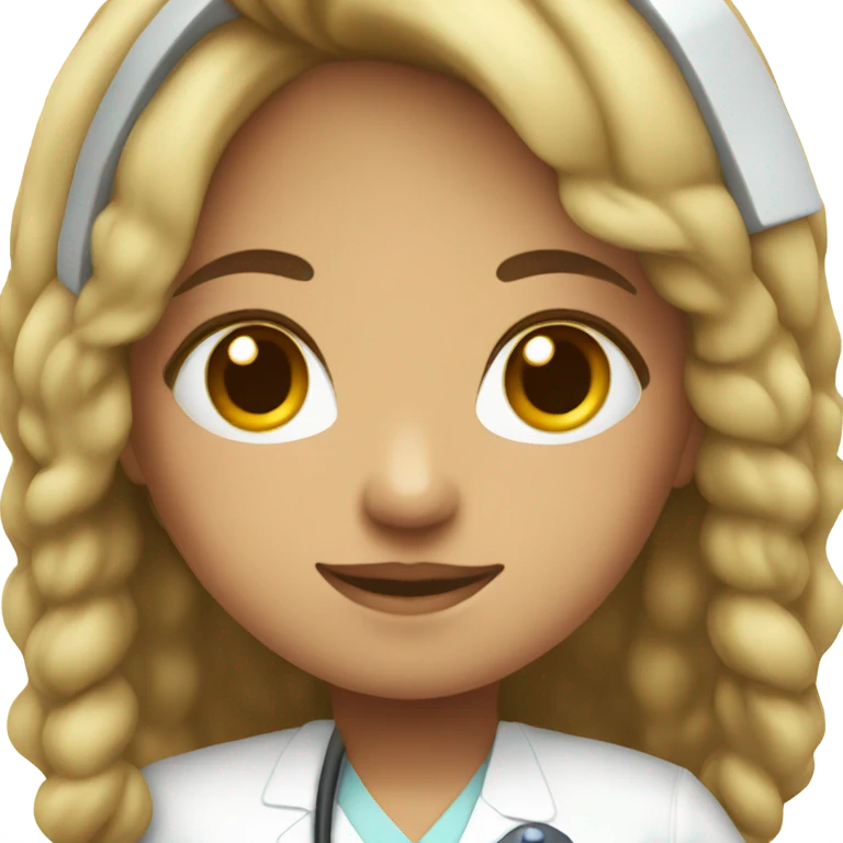 Nurse girl emoji