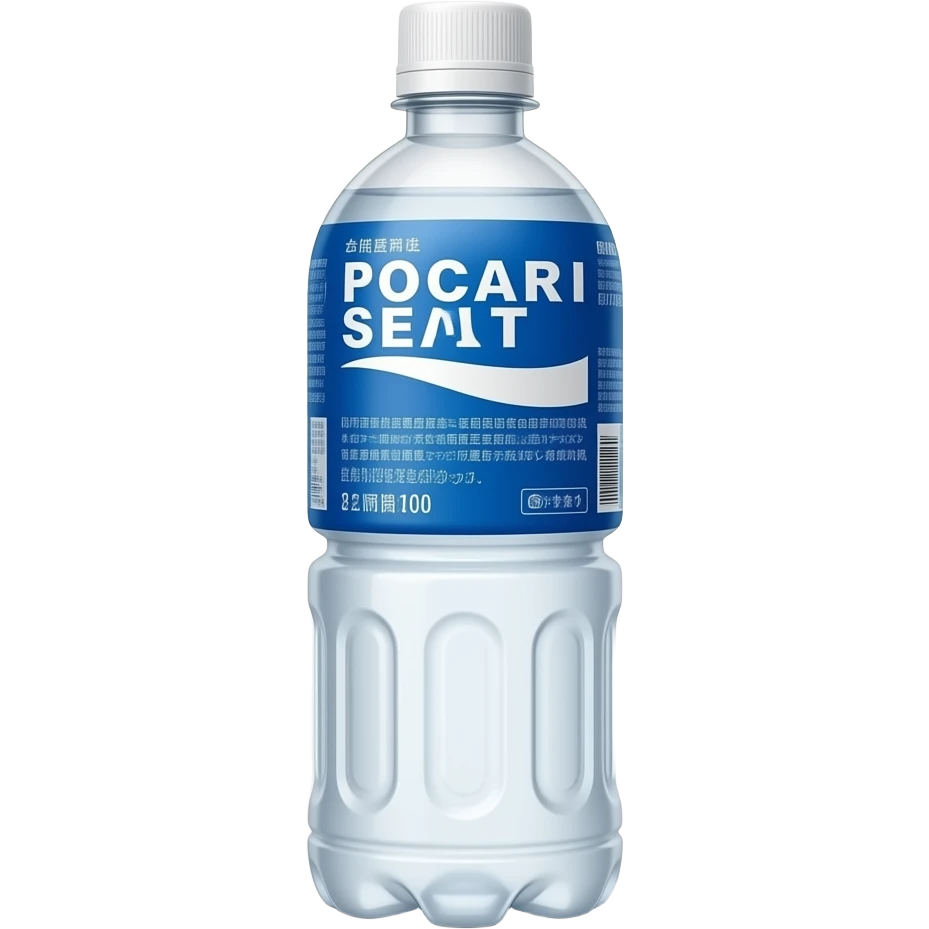 just a bottle of pocari sweat as a japanese technology emoji